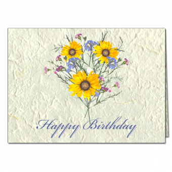 Happy Birthday Note Card